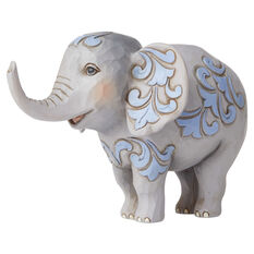 Sullivans Walking Elephant Ceramic Gray Collectible Figurine Sullivans Walking Elephant Ceramic Gray Collectible Figurine